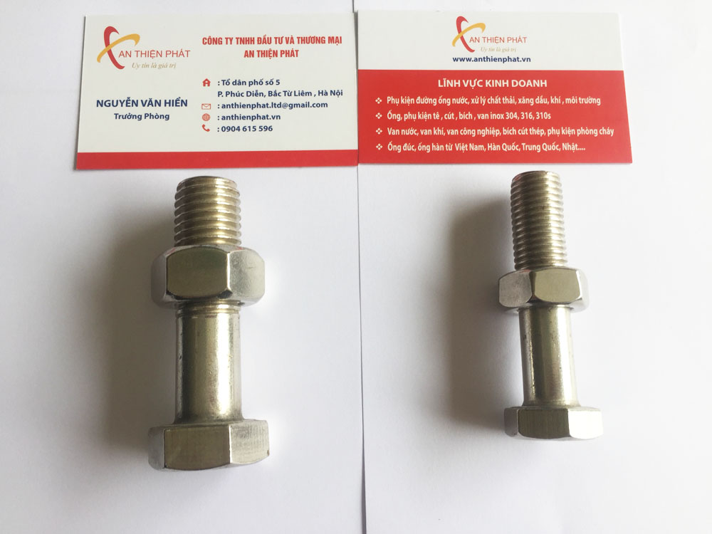 Bulong inox 304 M10x25 M10x35 M10x20 M12x50 M22x150 M10x16 mm  DIN 931 - DIN JIS ANSI 933