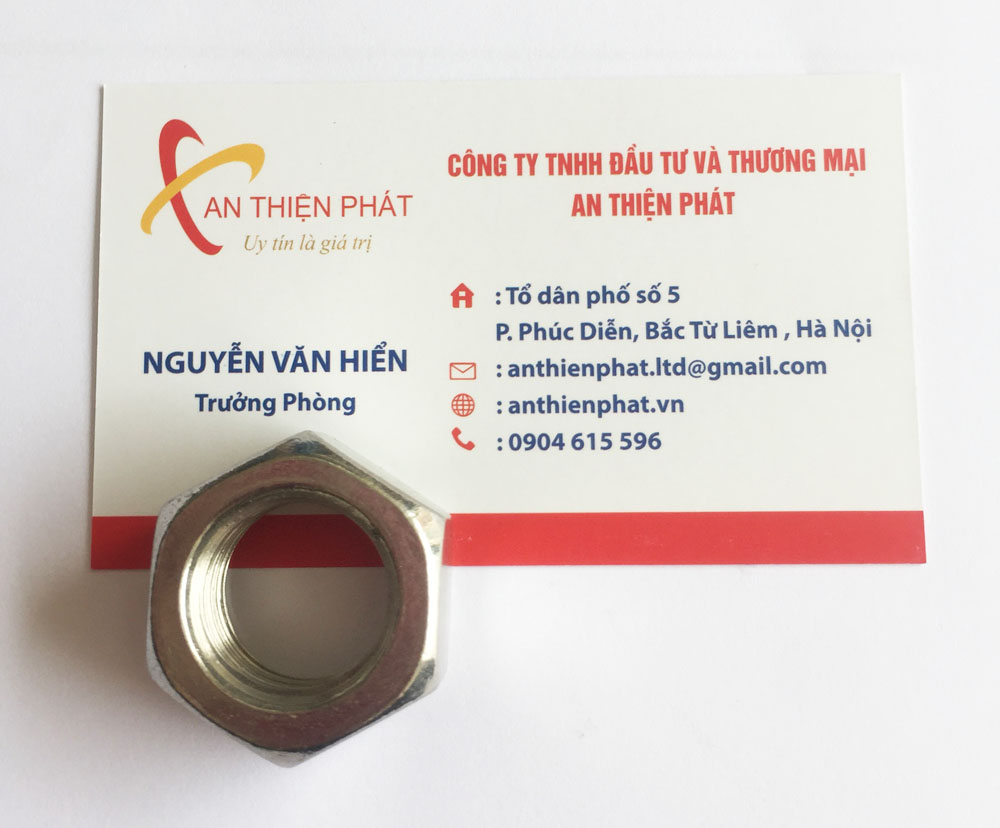 Êcu inox tiêu chuẩn 201 304 316