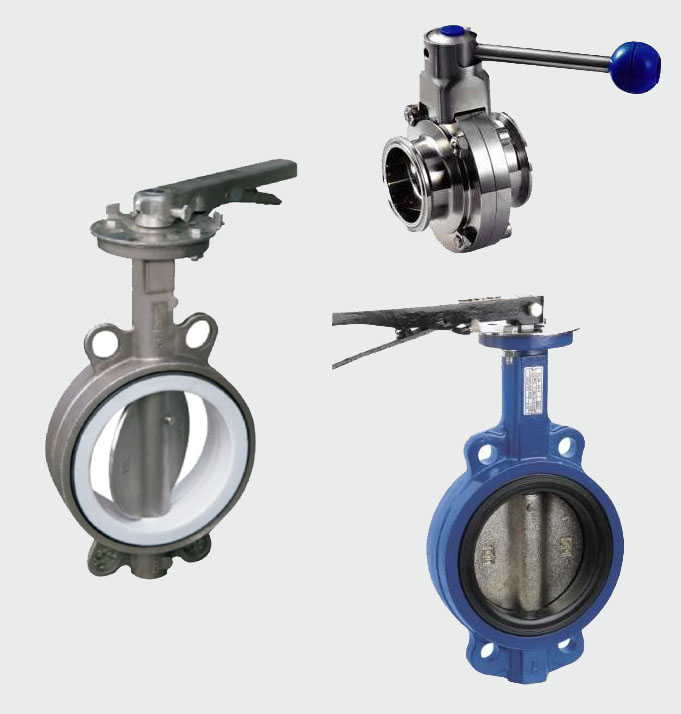 Van bướm tay gạt inox 316 , 304